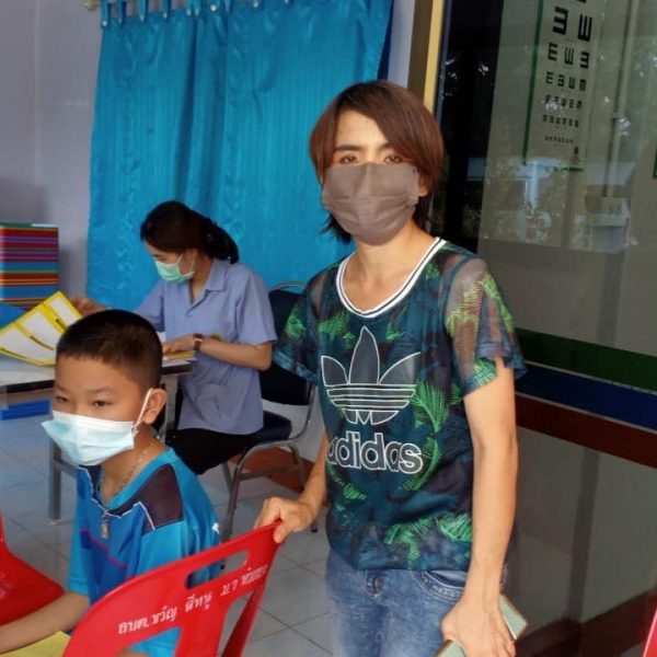 นักเรียนชั้นประถมศึกษาปีที่ 6 โรงเรียนบ้านอ้อกระทิง เข้ารับวัคซีนบาดทะยัก รอบเพิ่มเติม