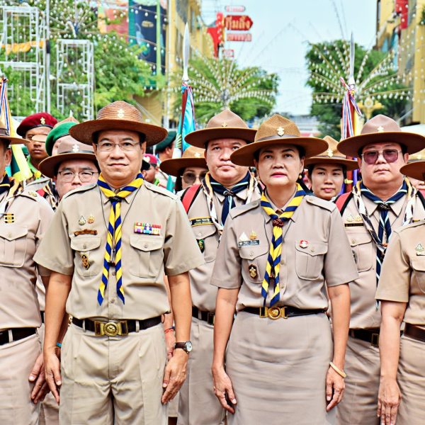 สพป.นครปฐม เขต 1 ร่วมกิจกรรมการเดินทางไกลตามรอยเสือป่า นครปฐม สู่ ราชบุรี “ศตวรรษามหาธีรราชานุสรณ์” …