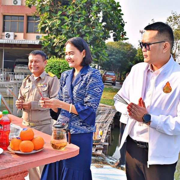 สพป.นครปฐม เขต 1 จัดพิธีไหว้พระสักการะสิ่งศักดิ์สิทธิ์ประจำสำนักงานฯ เนื่องในวันตรุษจีน ประจำปี พ.ศ.…