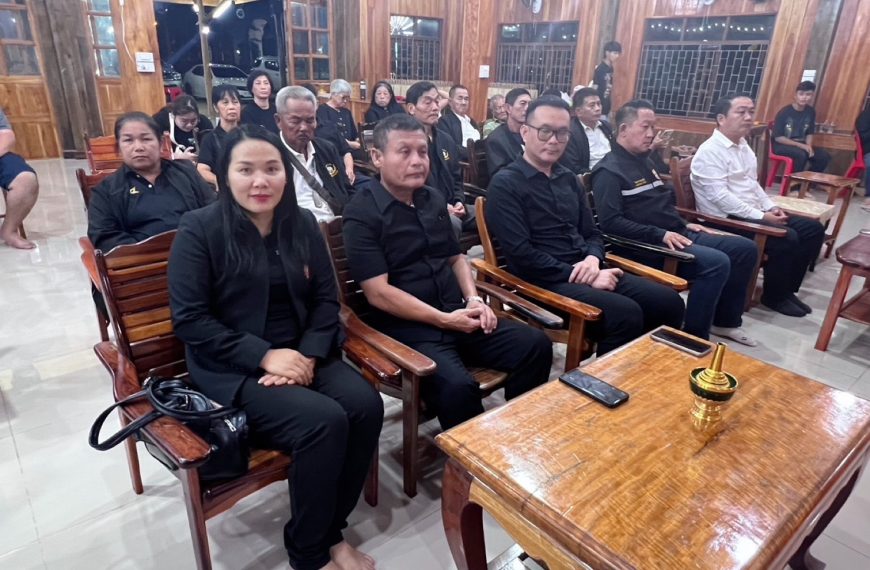 สพป.นครปฐม เขต 1 ร่วมเป็นเจ้าภาพฟังสวดพระอภิธรรมศพ คุณแม่สู ใจรื่น มารดาของนางสาวสุกฤตภัทร ใจรื่น ผอ…