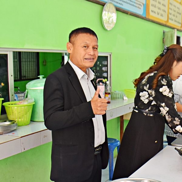 ลงพื้นที่ตรวจเยี่ยมโครงการอาหารกลางวัน ของโรงเรียนบ้านทุ่งน้อย อำเภอเมืองนครปฐม จังหวัดนครปฐม